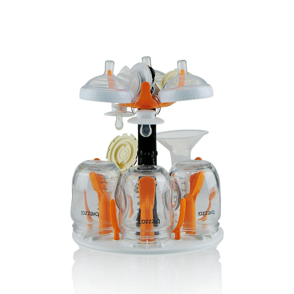 Baby Brezza Baby Bottle Sterilizer and Dryer Machine Electric Steam Sterilization - Pacifiers. Glass. Plastic. and Newborn Feeding Bottles