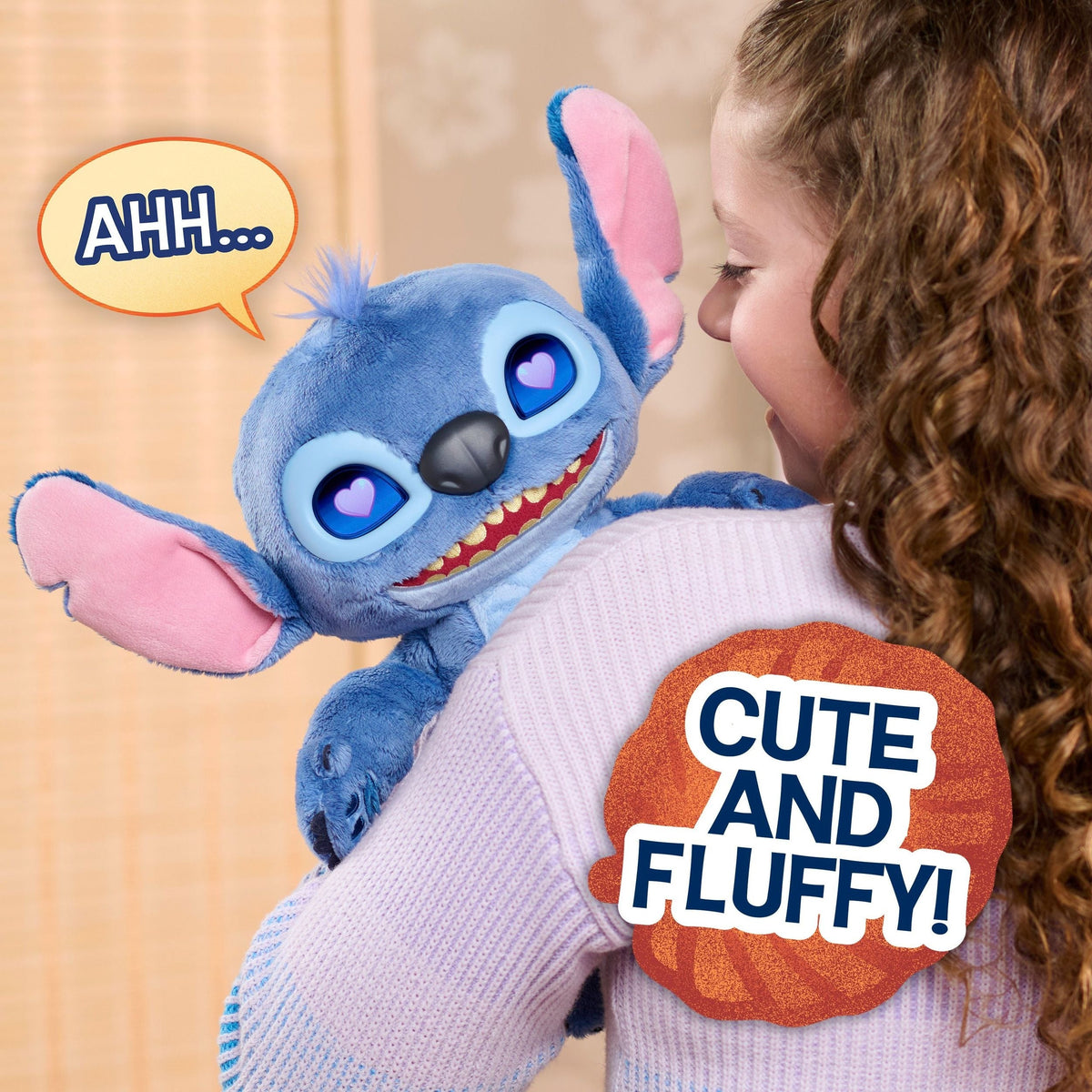 Disney Lilo and Stitch Feature Interactive Plush, 11-in
