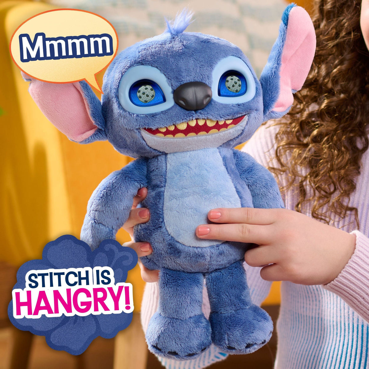 Disney Lilo and Stitch Feature Interactive Plush, 11-in