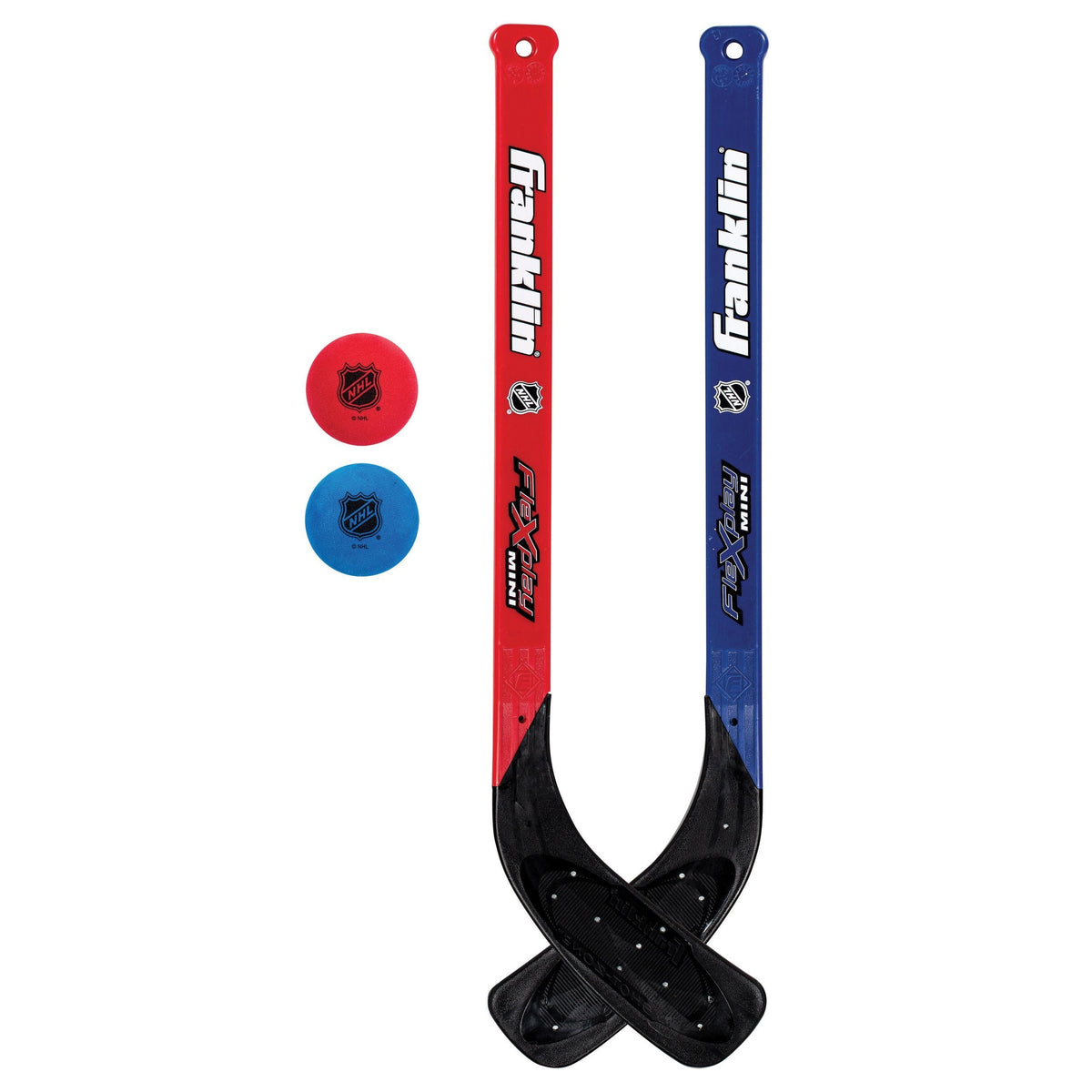 Franklin NHL Mini Hockey Sticks and Balls Set, 4-pc