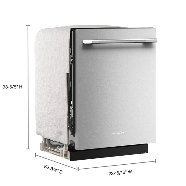 KitchenAid 24 in Built-In Third Rack Dishwasher with ProDry System
