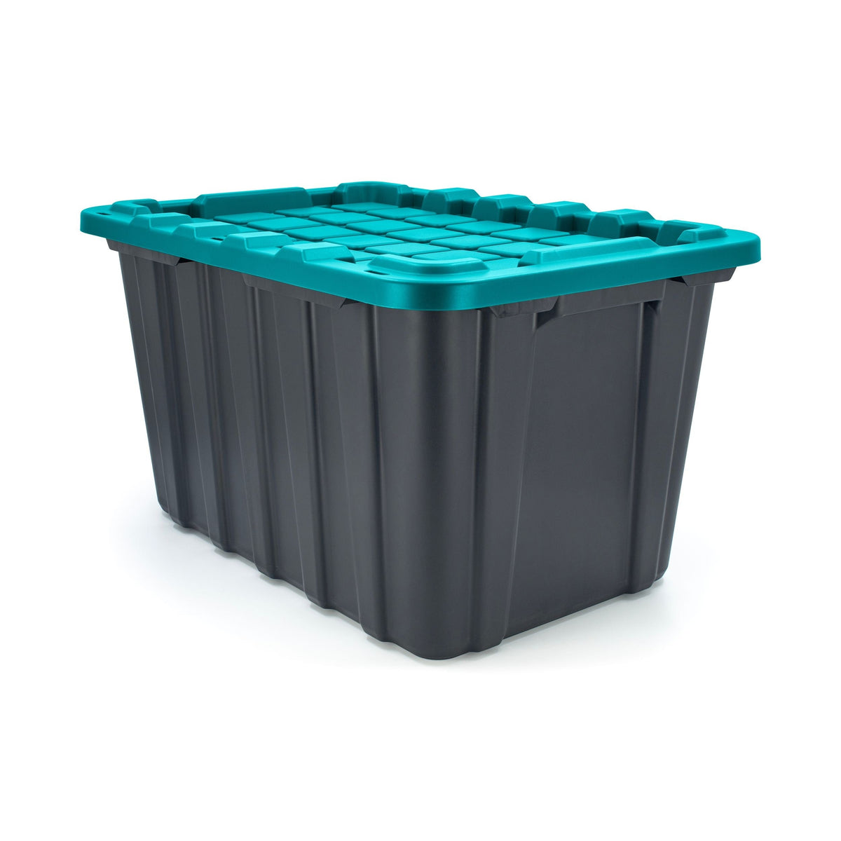 Mastercraft Heavy-Duty Storage Tote, 102-L, Teal
