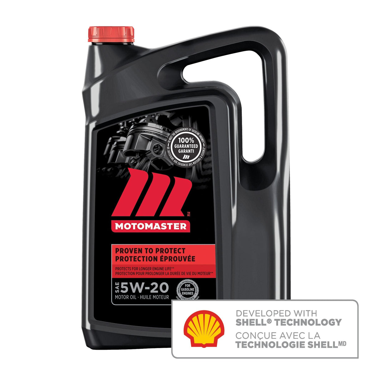 MotoMaster 5W20 Conventional Engine/Motor Oil, 5-L