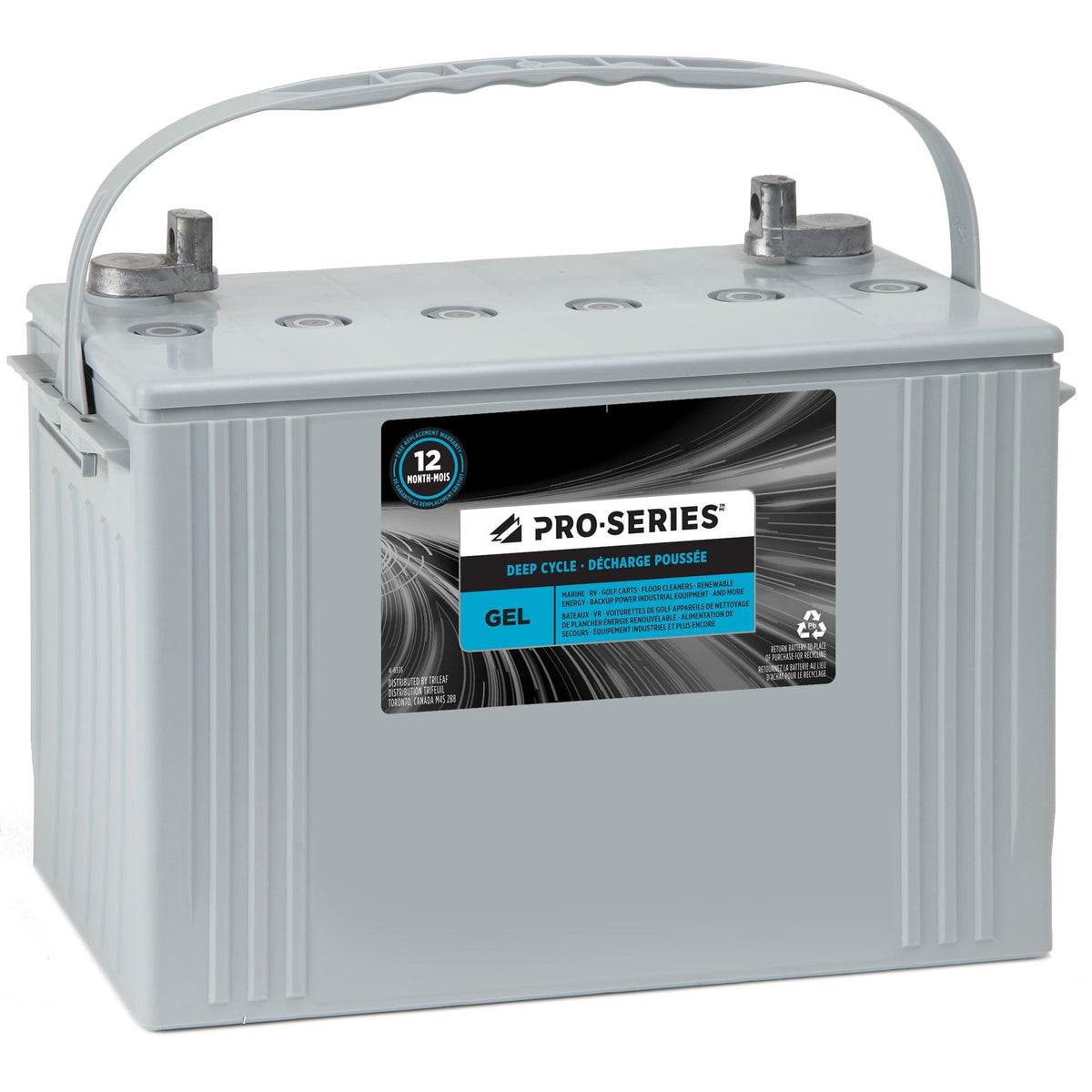 Pro-Series Commercial Group Size GC12 Deep Cycle Battery