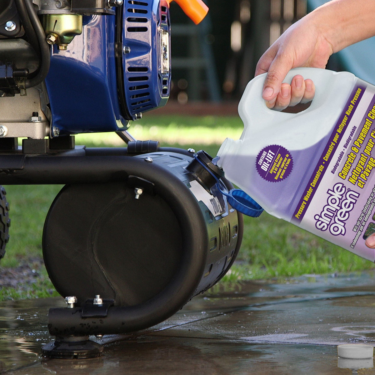 Simple Green Concrete & Pavement Pressure Washer Detergent, 4L