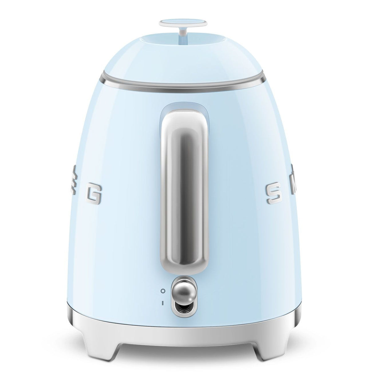 Smeg Retro Style Electric Mini Kettle with Cordless Base, Light Blue, 0.8-L