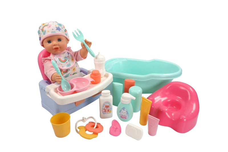 14" Baby Doll Deluxe Set N7