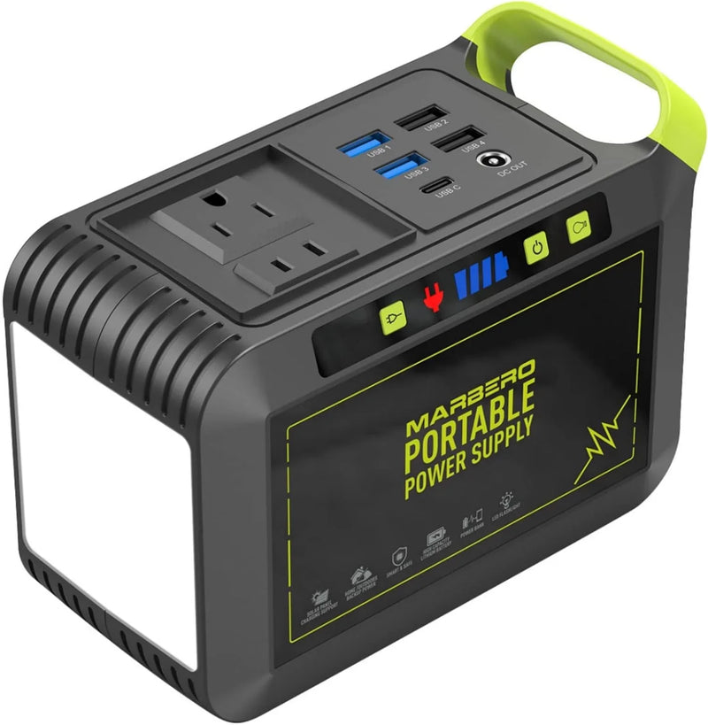 88Wh Portable Power Station 24000mAh Camping Solar Generator Lithium Battery A6