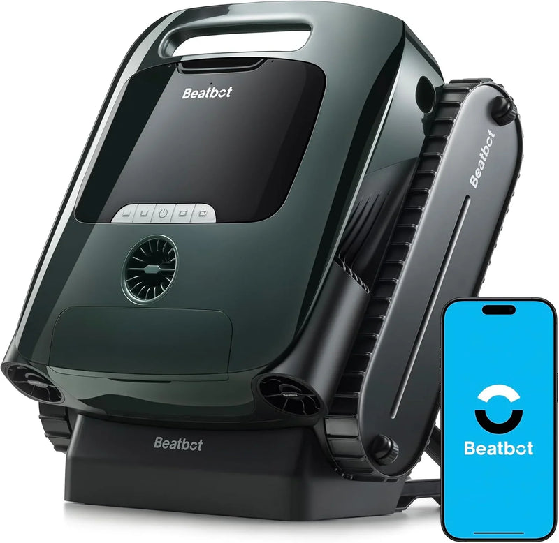 AquaSense 2 Pro Cordless Pool Vacuum Robot, Unmatched 5-in-1 Cleaning, Surface Parking, Skims Water Surface with APP Control, Water Clarification, for Pools up to 3,875 Sq.ft -- Emerald Green T9