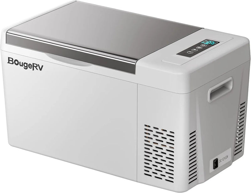 12 Volt Refrigerator 12V Car Fridge 23 Quart Portable Freezer Compressor Cooler 12/24V DC 110~240 Volt AC for Truck Van RV Camper SUV Travel Camping Road Trips Tailgating -7℉~50℉ Z1