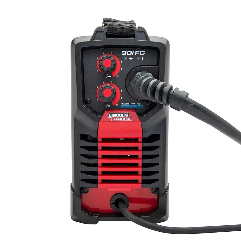 90i FC Flux Core Wire Feed Weld-PAK Welder, 120V Welding Machine, Portable w/Shoulder Strap, Protective Metal Case, Best for Small Jobs, K5255-1 Y0