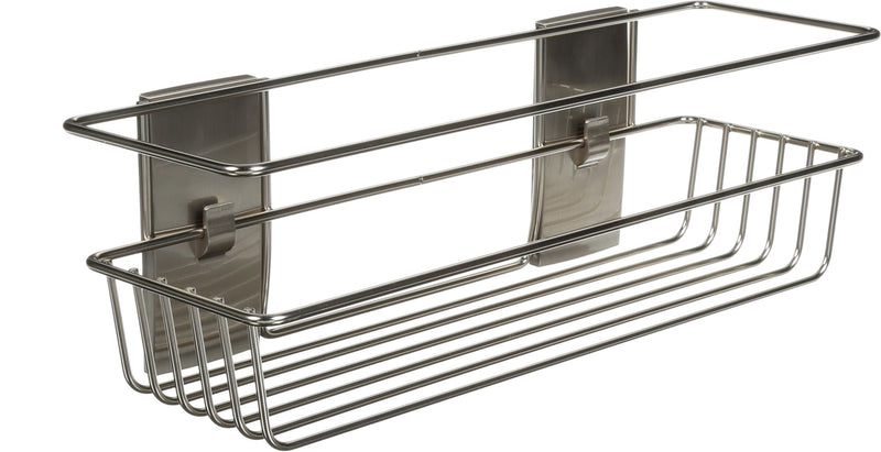 3M Command Bath Shower Caddy, Satin Nickel N0
