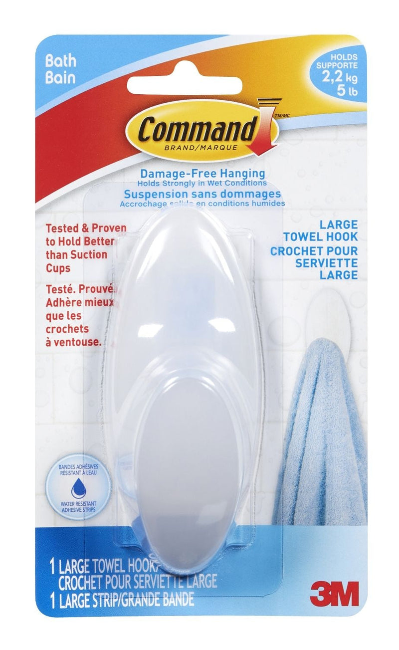 3M Command Large Bathroom Hook W5