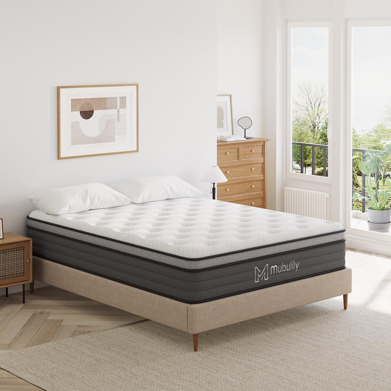 10 Inch Hybrid Mattress in a Box with Gel Memory Foam P6