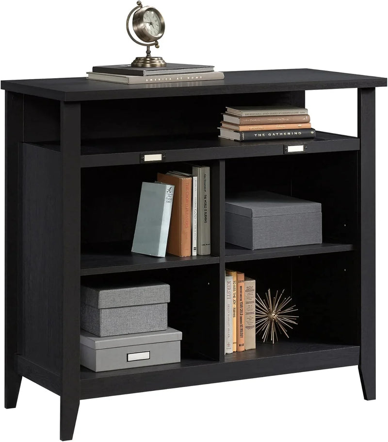 36-inch high 4-section bookshelf, Raven oak color O6