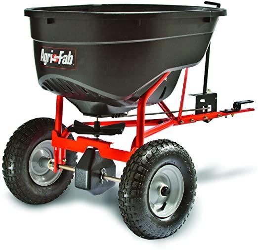 130-Pound Tow Behind Broadcast Spreader E9