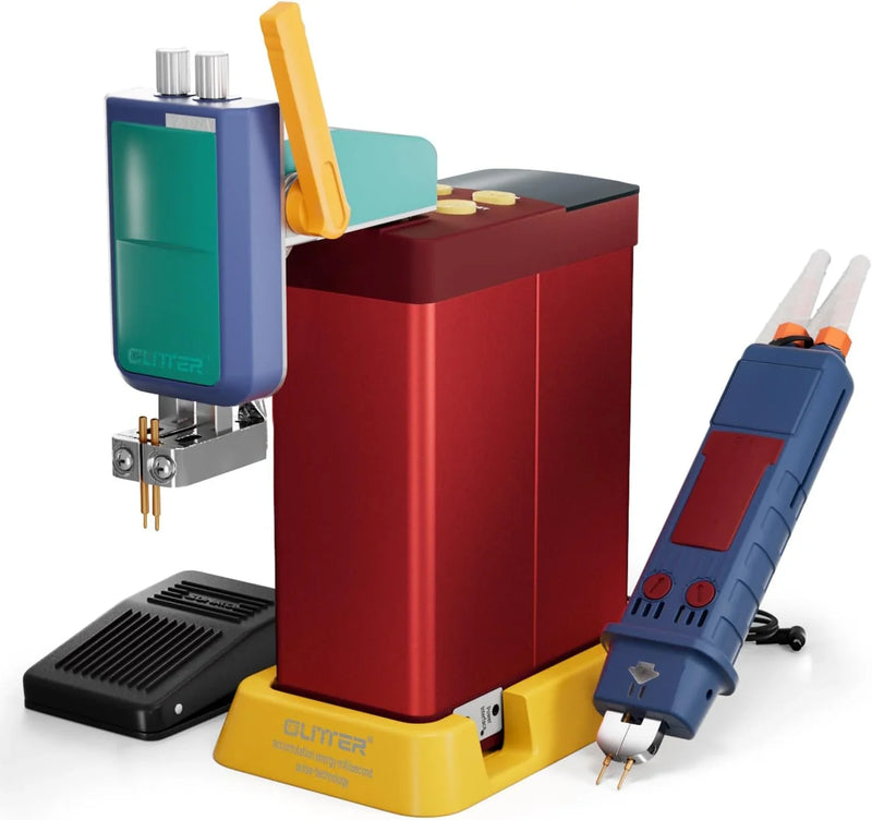 4500-watt super capacitor pulse battery welding machine, a DIY tool suitable for repairing 18650 lithium battery packs, equipped with a handle-type push welding arm and foot pedal switch, capable of continuous operation for 24 hours. U7