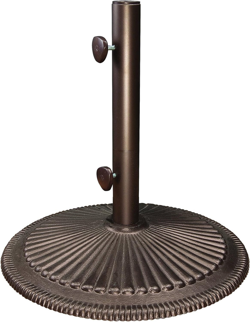 50-pound classic market model sunshade stand (matte black coating) W3