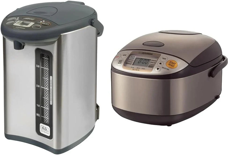 Water heater and hot water dispenser, capacity 135 ounces, stainless steel gray J5