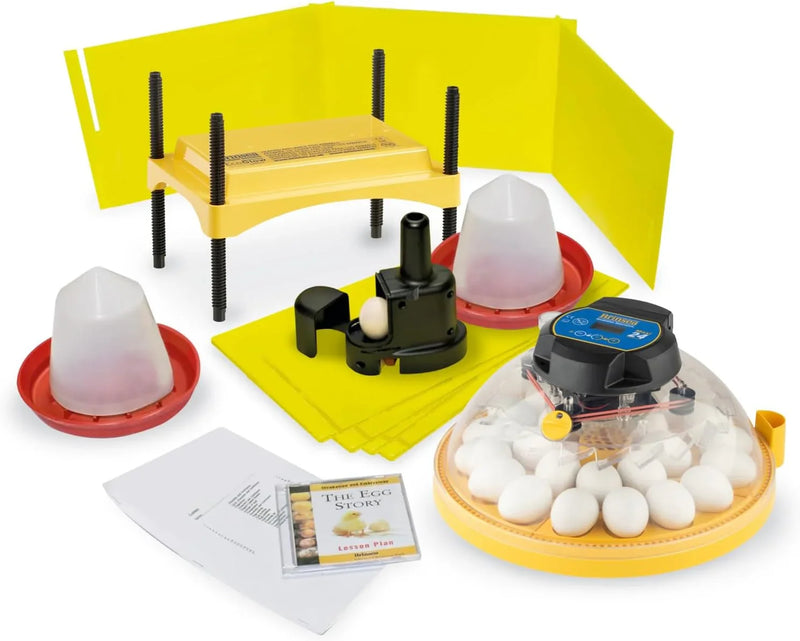 A 24-position automatic egg incubator with constant temperature control function, suitable for hatching 24 eggs, duck eggs or other egg types. It offers the best flexibility and can be used with eggs of different sizes. N2