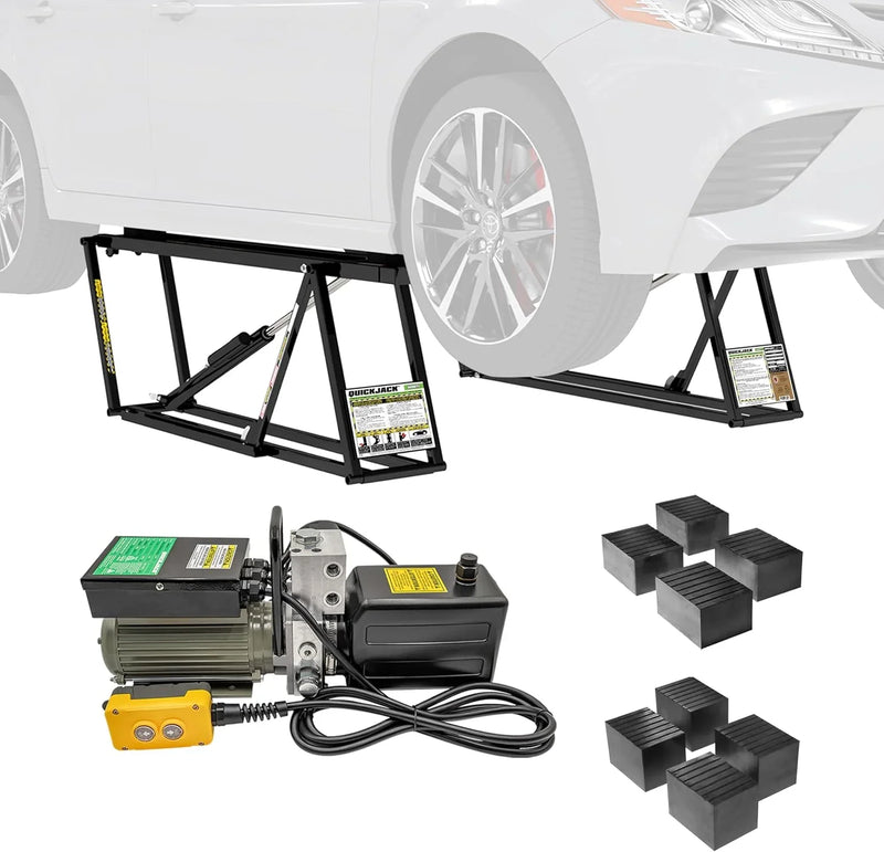 5000TL Portable Car Lift – ALI Certified 5,000 lb Capacity with 110V Power Unit, Compact Alternative to a 2-Post Car Lift for Garage, Home Mechanics, DIY Auto Repair, or Shop Use I7
