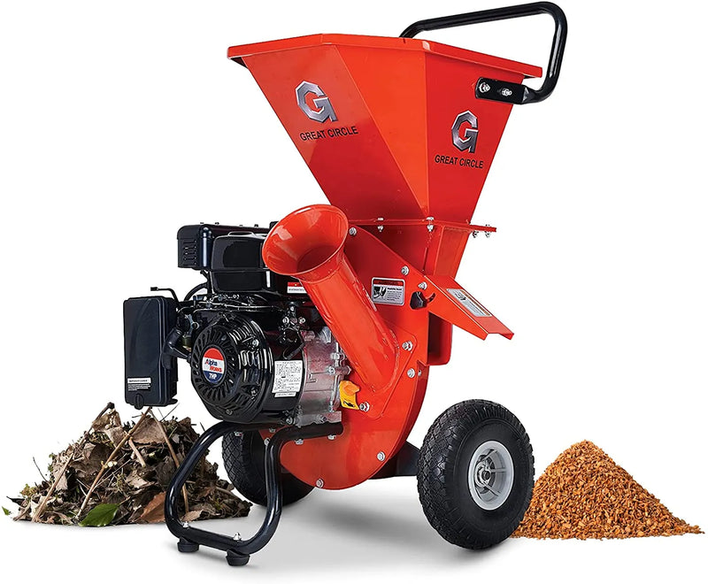 Wood Chipper Shredder Mulcher Heavy Duty Gas Powered C0