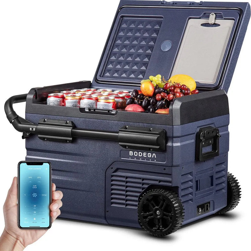 12 Volt 37 Qt. Portable Car Refrigerator, Car Freezer for Outdoor, Camping, Travel, RV,APP Control C3