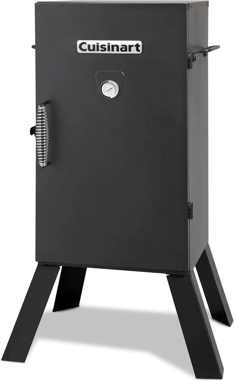 30" Electric Smoker, 3 Adjustable Racks, Large Capacity BBQ Meat Smoker, Water & Wood Trays for Smoked Meat, Brisket, Salmon & Jerky, Adjustable Temperature Control N1