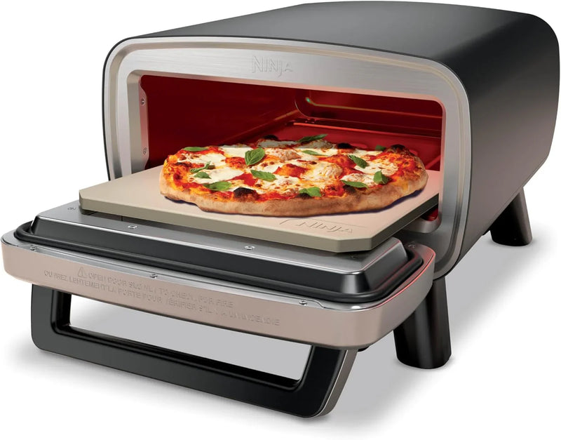 Artisan Outdoor Pizza Oven, 12 inches, can make pizza in 3 minutes, Neapolitan style, thin crust, New York Chicago style, custom model, maximum temperature 700 degrees Fahrenheit, electric heating, baking, grilling, and fermentation functions. W6