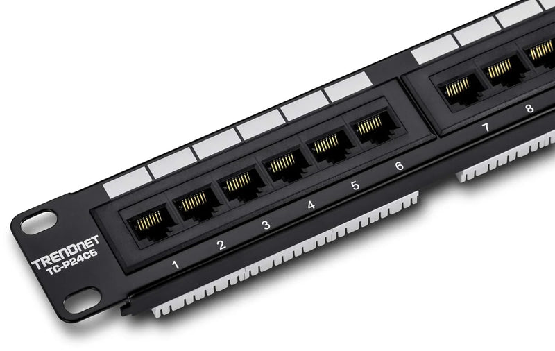 A management-type power distribution device with 6 output ports, model TPI-06, rack-mounted power distribution unit, equipped with 1 NEMA 5-15R bypass power socket, 1 gigabit RJ-45 interface, featuring overload protection and surge protection functio X9