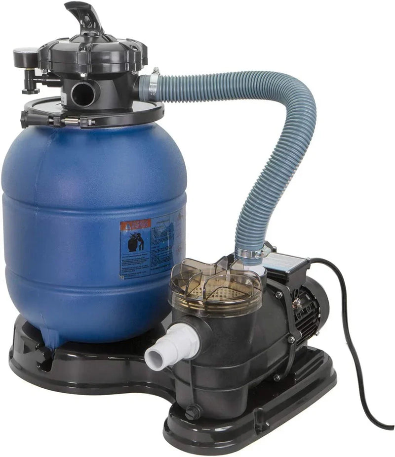 XtremepowerUS 13" Sand Filter 3/4HP Pool Pump J6