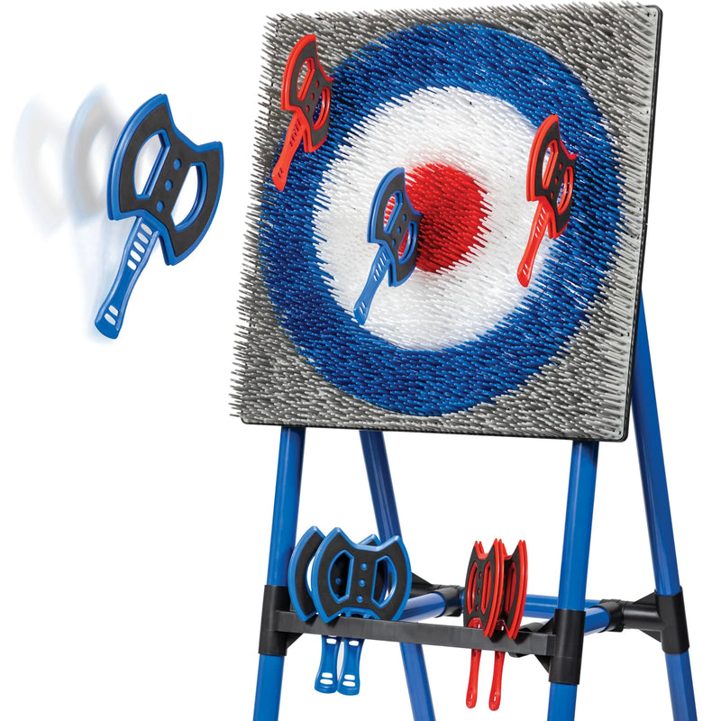 EastPoint Deluxe Steel Frame Axe Throw Target Game Set M6