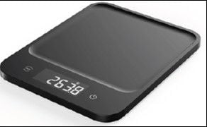 ACCUWEUGH 5KG WATERPROOF KITCHEN SCALE V9