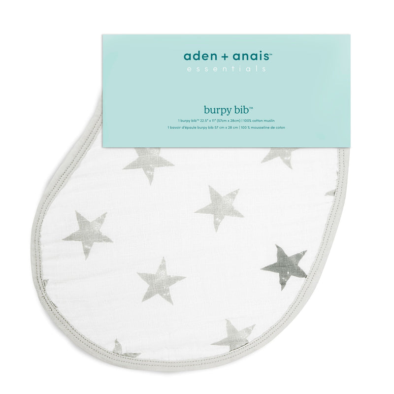 Aden and Anais Essentials Burpy Bib, Dusty S1