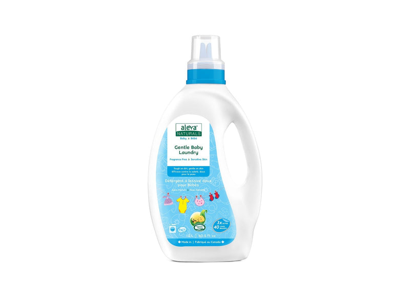 Aleva Naturals Baby Laundry Detergent, Fragrance Free, 1.2L O8