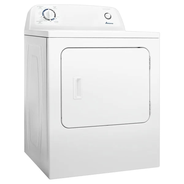 Amana 6.5 cu ft. White Electric Dryer with Automatic Dryness Control L7