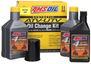 Amsoil Can-Am Rotax 500 ATV/UTV Oil Change Kit G0