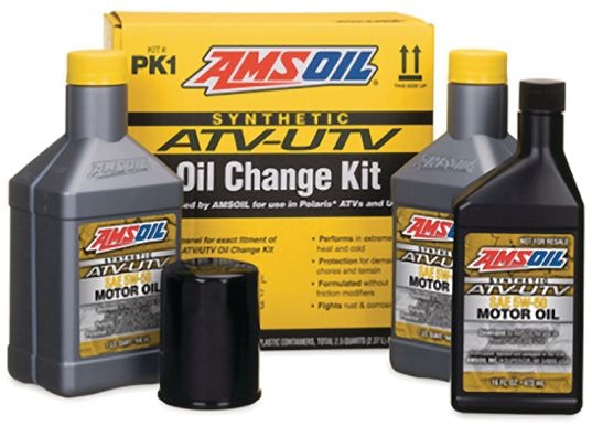 Amsoil Polaris ATV/UTV Oil Change Kit 5W50 Y7