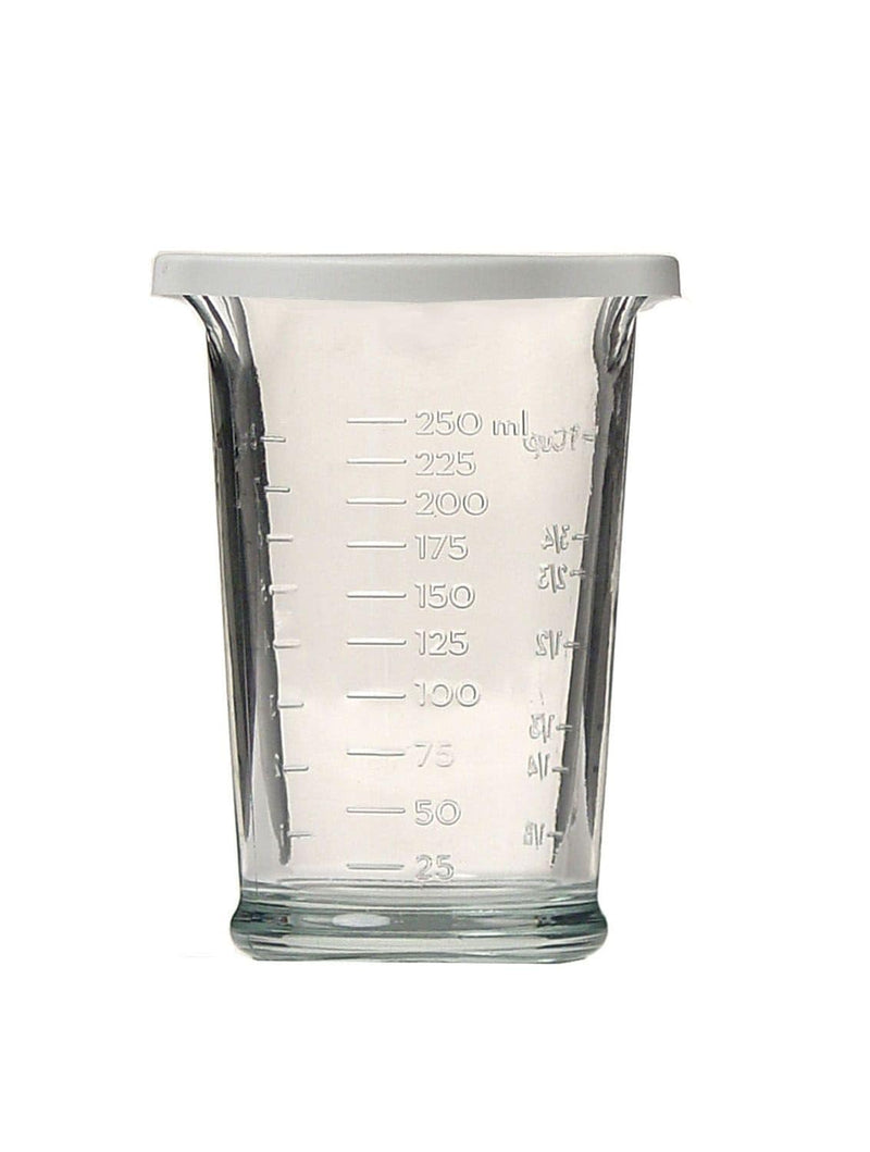 Anchor Hocking Triple-Pour Measuring Cup with Plastic Lid, 250-ml L8