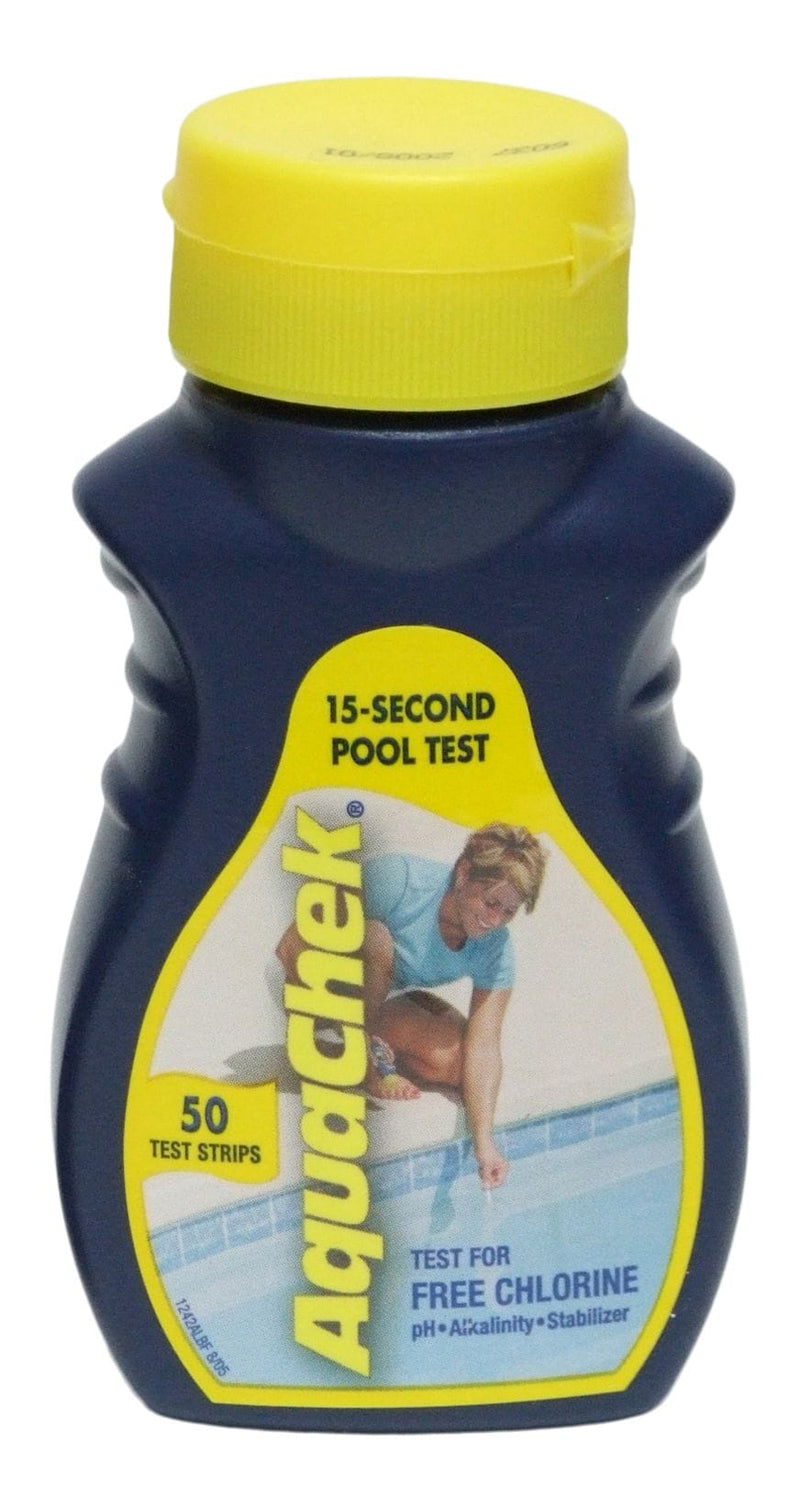 AquaChek 15 Second Stabilized Pool/Spa Chlorine Test Strips Z6