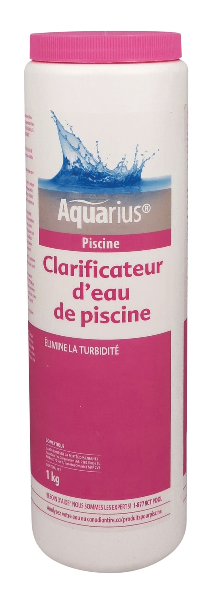 Aquarius 5 Pool Water Clarifier Granules, 1-kg W8