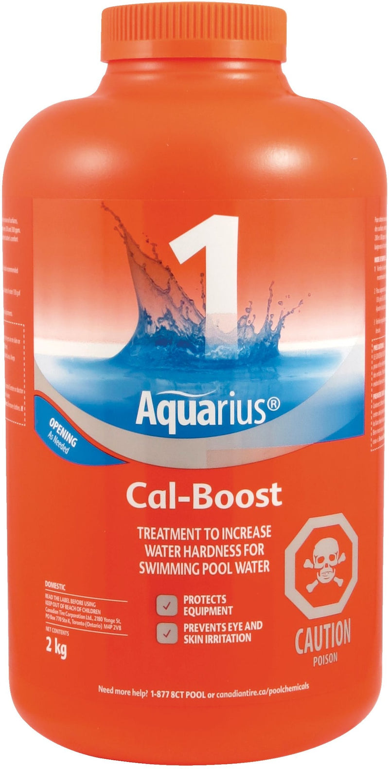 Aquarius Cal-Boost Step 1 Calcium Booster for Swimming Pools, 2-kg Y3