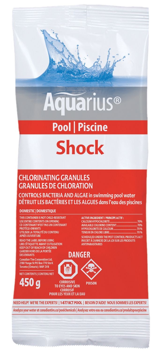 Aquarius Chlorinating Granules Shock, 450-g B9