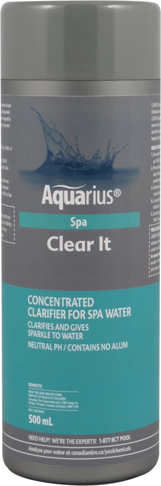 Aquarius Clear It Concentrated Spa Clarifier, 500-mL P5