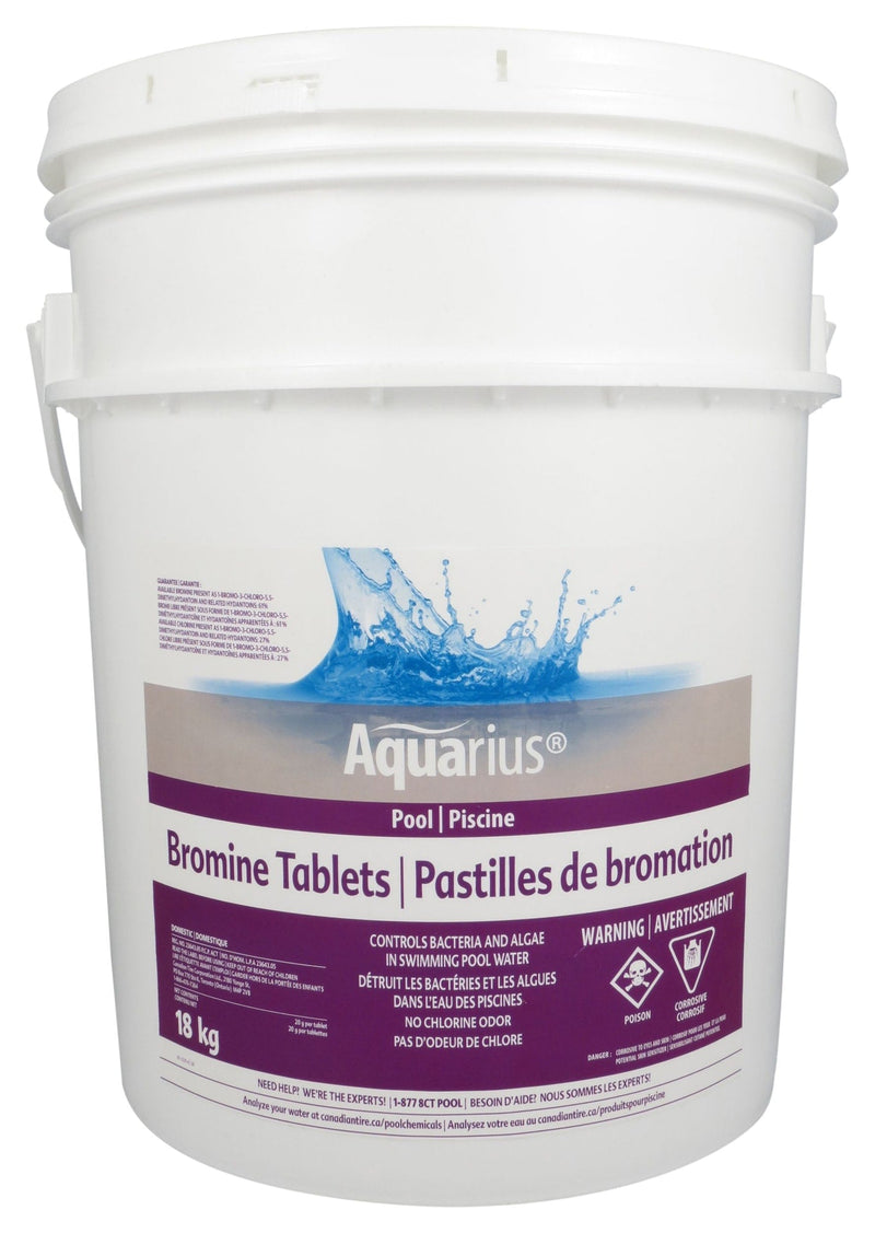 Aquarius Pool Bromine Tablets, 18-kg J4