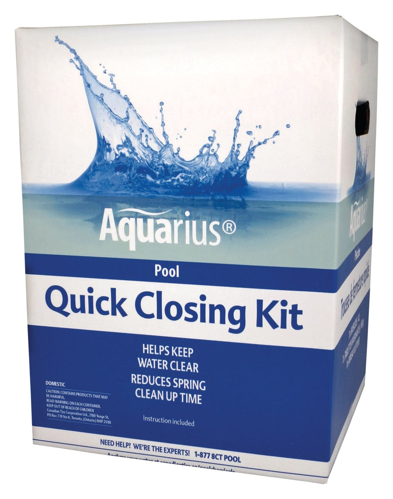 Aquarius Pool Quick Closing Kit with Floating Stabilizer Ring for Winterizing Y4