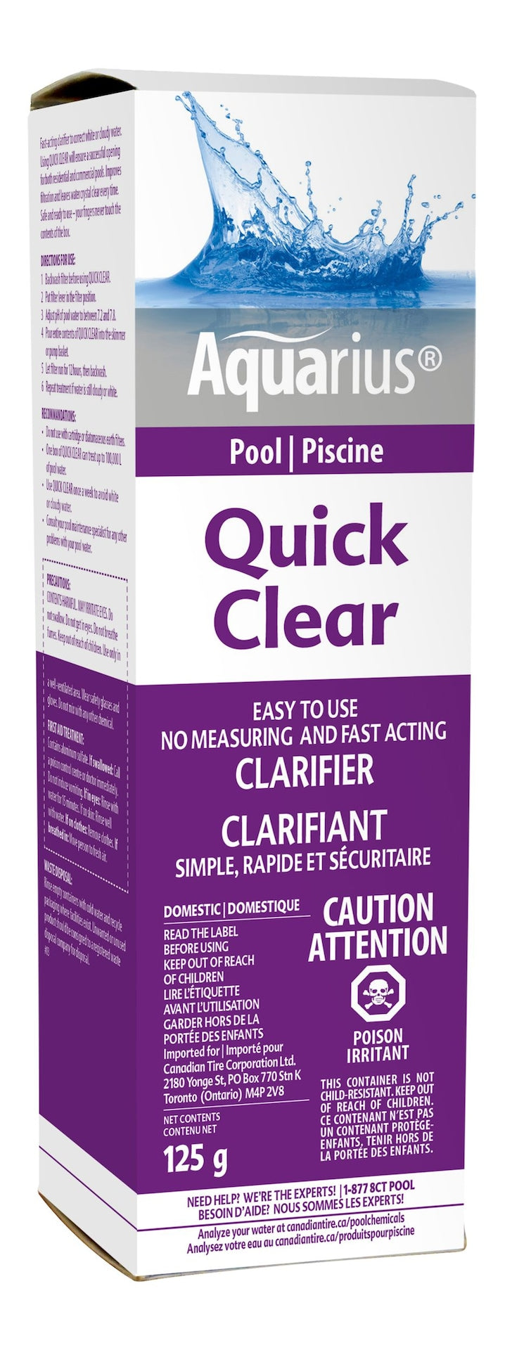 Aquarius Quick Clear Pool Clarifier Q6