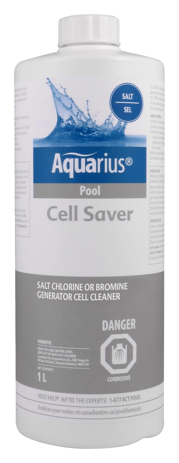 Aquarius Salt Pool Cell Saver, 1-L A9
