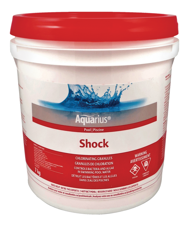 Aquarius Shock Granular Chlorine Shock, 7-kg H8
