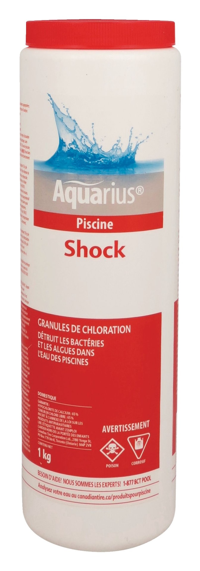 Aquarius Shock Granular Chlorine Shock C8